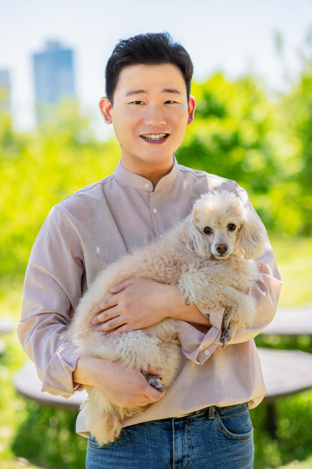 김태우 훈련사와 반려견